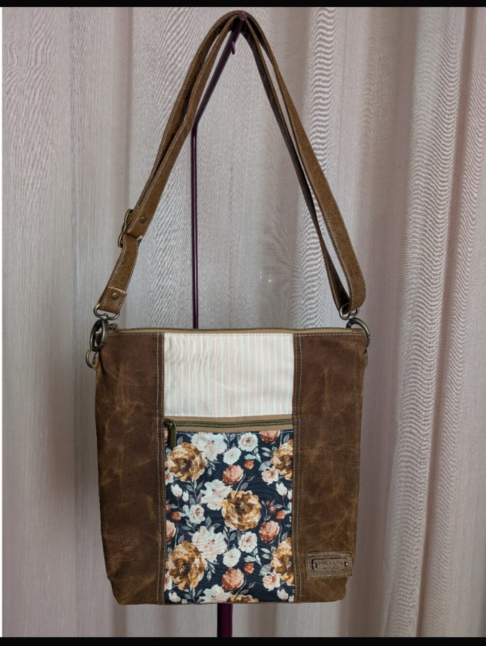 Handmade Boho Floral Bag